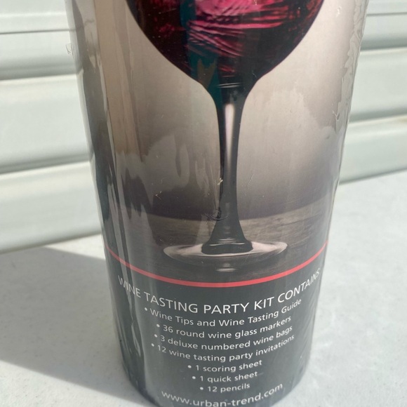 Wine Tasting Party Kit! Potluck Adult Parties Group Games Gifts -NEW - Picture 5 of 11